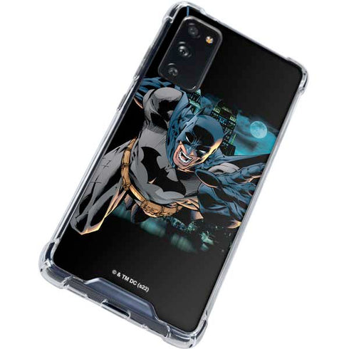 DC Comics Batman All Star Batman & Robin, The Boy Wonder Action Pose Art BY Jim Lee Galaxy S20 FE Clear Case